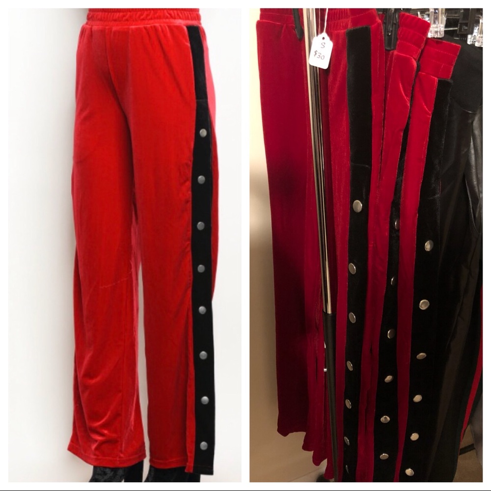 Suede “Breakaway” Pants